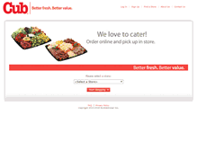 Tablet Screenshot of cuborders.mywebgrocer.com