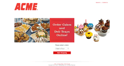Desktop Screenshot of acmeorders.mywebgrocer.com